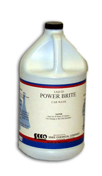 (image for) Power Brite Car Wash, 4 gal case